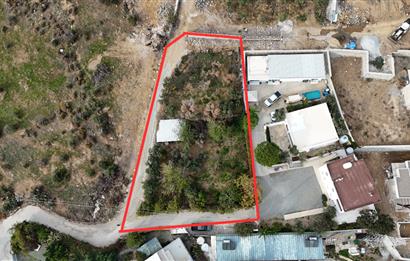 Gümüşlük Merkezde 1345 m2 Konut İmarlı Deniz Manzaralı Satılık Arsa