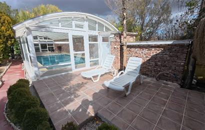 Ankara Elmadağda Havuzlu, Ağaç Evli, At Ahırlı Hobi Villası