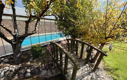 Ankara Elmadağda Havuzlu, Ağaç Evli, At Ahırlı Hobi Villası