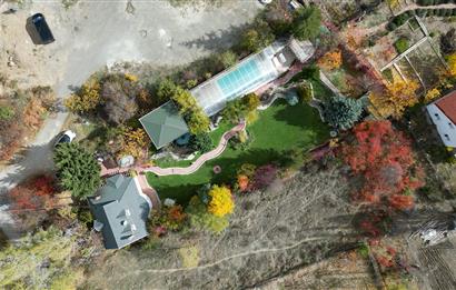 Ankara Elmadağda Havuzlu, Ağaç Evli, At Ahırlı Hobi Villası