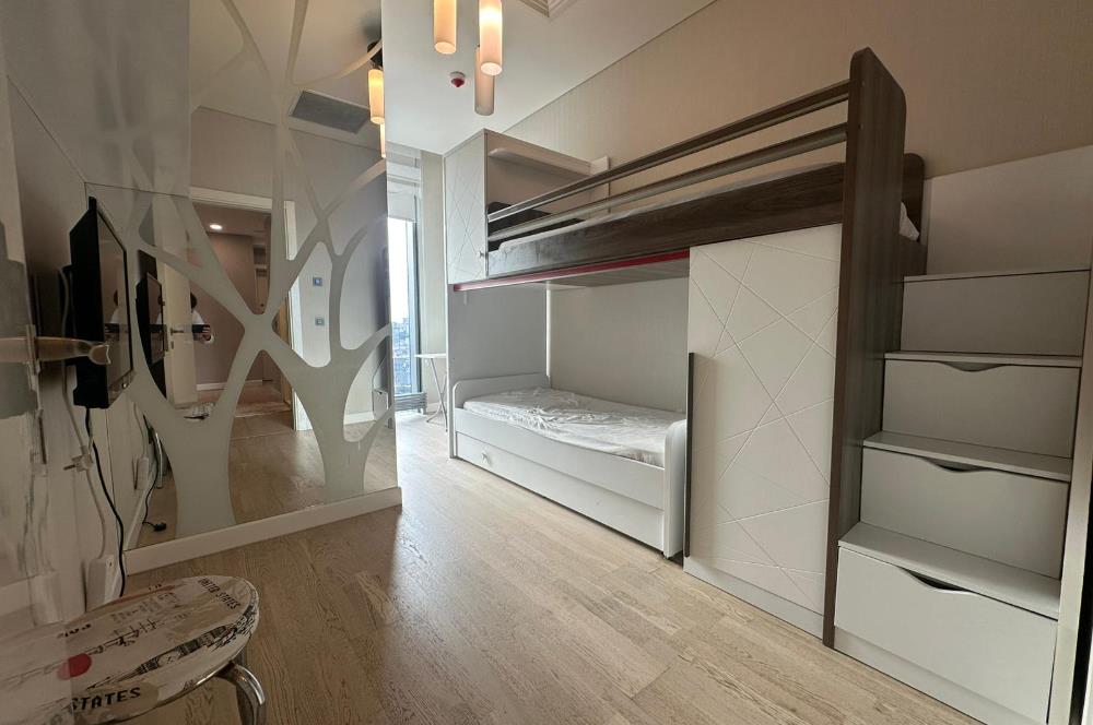 Skyland'da Özel Dekorasyonlu, Eşyalı 2+1 Satılık Daire