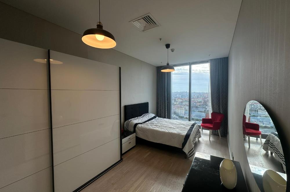 Skyland'da Özel Dekorasyonlu, Eşyalı 2+1 Satılık Daire