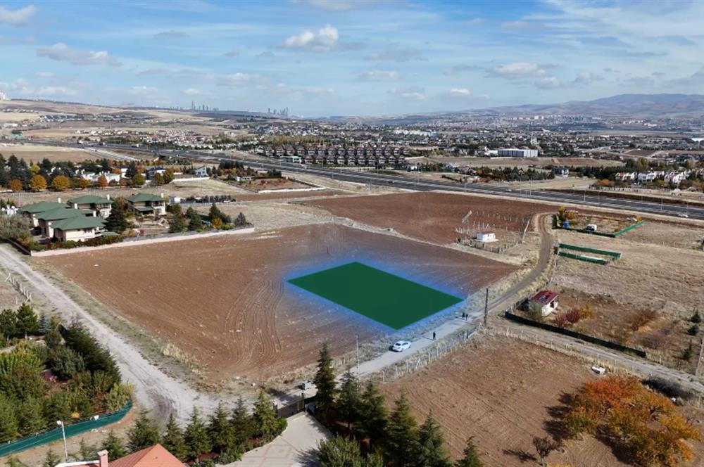 GÖLBAŞI KARŞIYAKA KONUT SİTELERİNE YAKIN VİLLA ARSASI