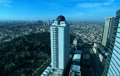 Levent Kiralık Ofis Metrocity 22.Kat Deniz Manzaralı 207m2 Dekorasyonlu Ofis;