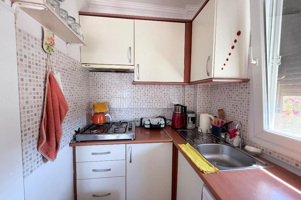 Bodrum günbatımı sitesinde deniz manzaralı dubleks