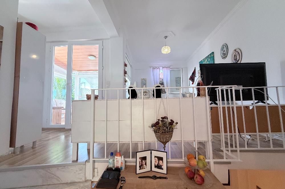 Bodrum günbatımı sitesinde deniz manzaralı dubleks