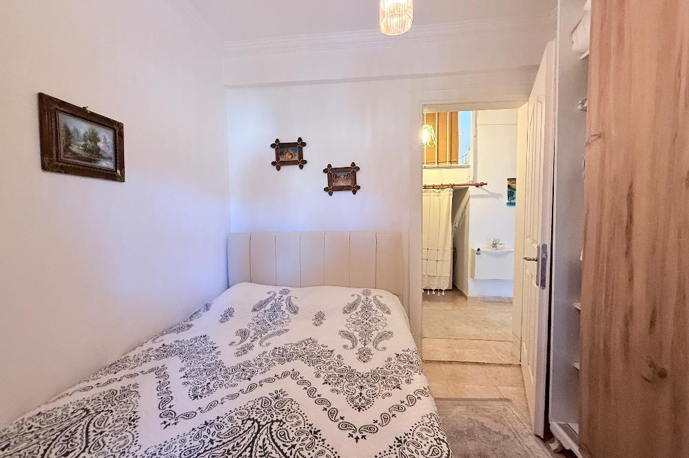 Bodrum günbatımı sitesinde deniz manzaralı dubleks