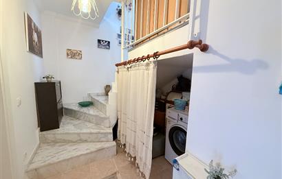 Bodrum günbatımı sitesinde deniz manzaralı dubleks