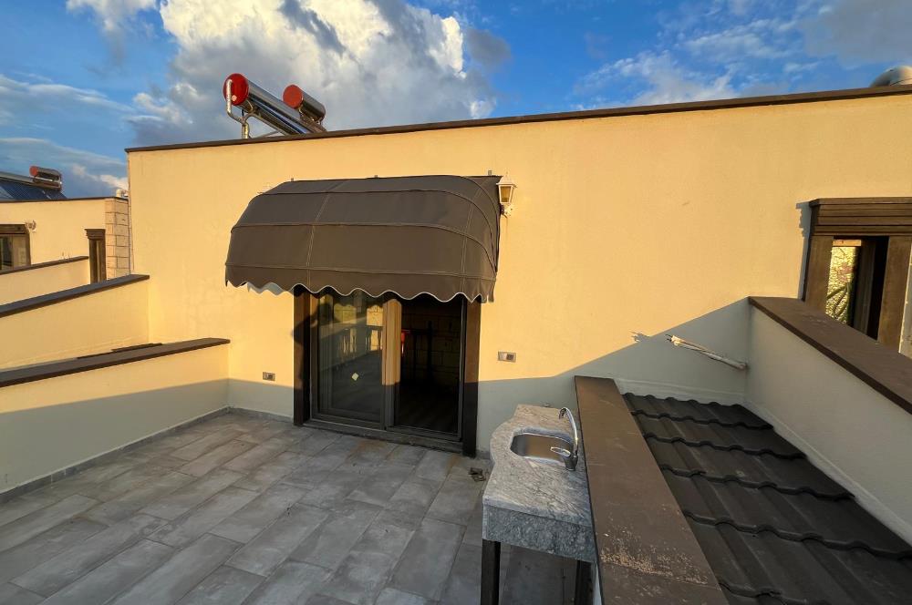 GEÇMİŞİN ESTETİĞİ,BUGÜNÜN KONFORU,GÜRE'DE ZAMANSIZ BİR TAŞ VİLLA