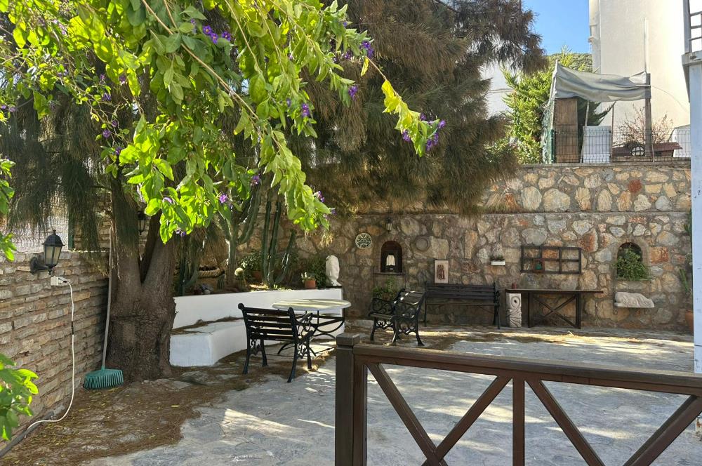 Bodrum Torba da Deniz Manzaralı Kiralık Bahçeli Villa