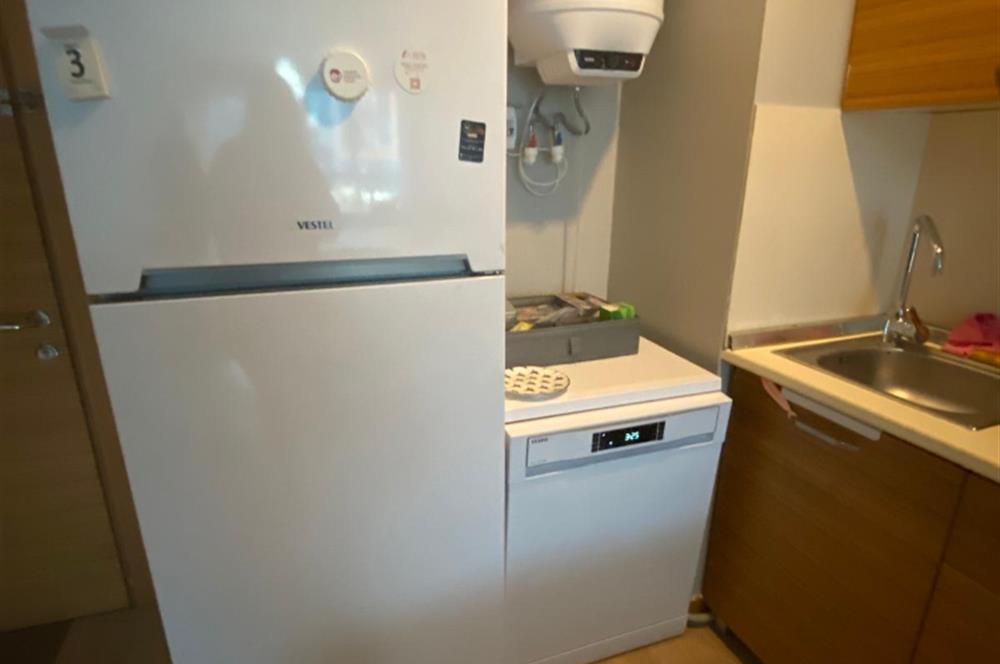 Pendik Ekinci Rezidans'ta Full Eşyalı Kiralık 1+1 Daire