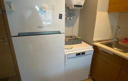 Pendik Ekinci Rezidans'ta Full Eşyalı Kiralık 1+1 Daire