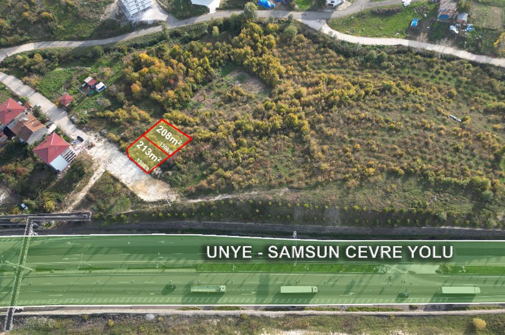 CENTURY 21'DEN ÜNYE YUNUS EMRE MAH İMARLI ARSA