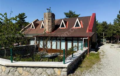 Elmadağ Kayak Merkezi - Güvenlikli Sitede İskanlı Eşyalı Taş Ev