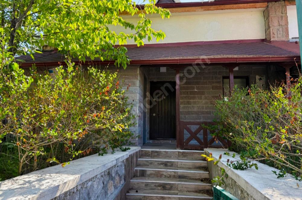 Elmadağ Kayak Merkezi - Güvenlikli Sitede İskanlı Eşyalı Taş Ev