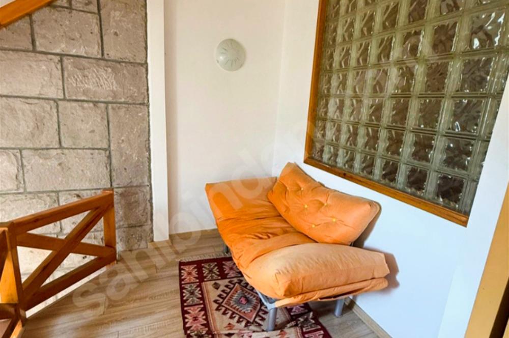 Elmadağ Kayak Merkezi - Güvenlikli Sitede İskanlı Eşyalı Taş Ev