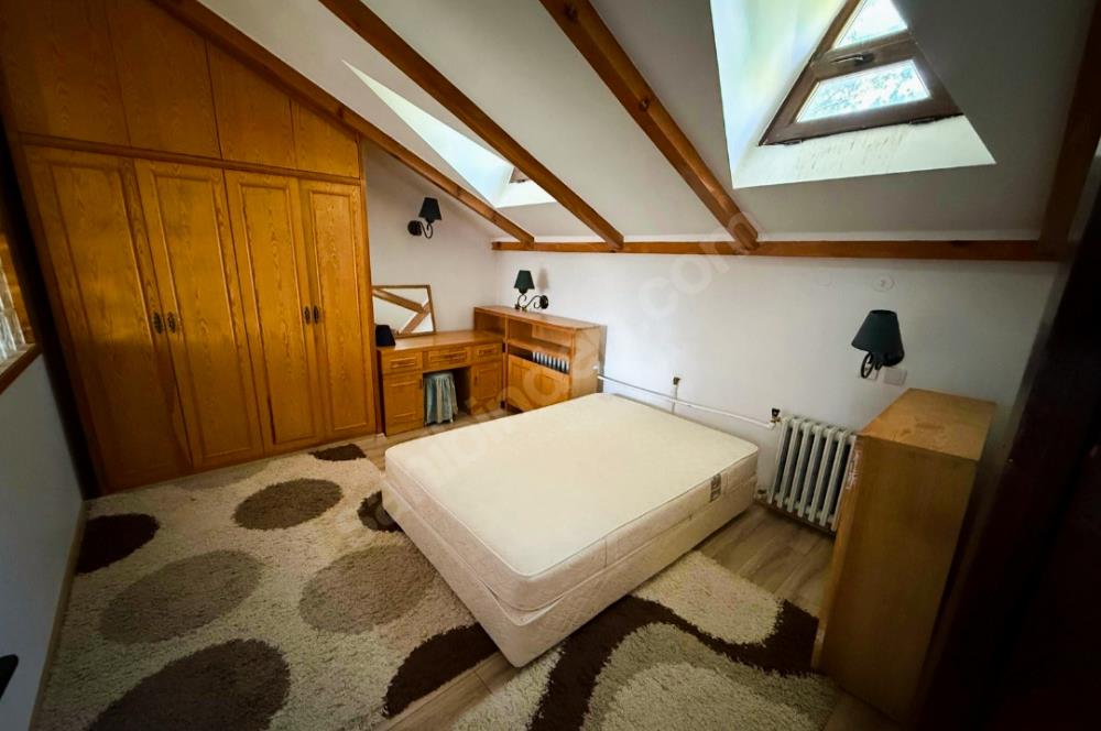 Elmadağ Kayak Merkezi - Güvenlikli Sitede İskanlı Eşyalı Taş Ev