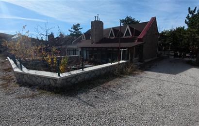 Elmadağ Kayak Merkezi - Güvenlikli Sitede İskanlı Eşyalı Taş Ev