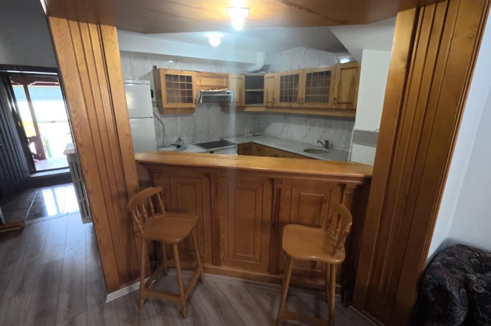 Elmadağ Kayak Merkezi - Güvenlikli Sitede İskanlı Eşyalı Taş Ev