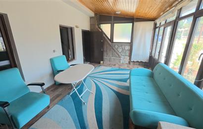 Elmadağ Kayak Merkezi - Güvenlikli Sitede İskanlı Eşyalı Taş Ev