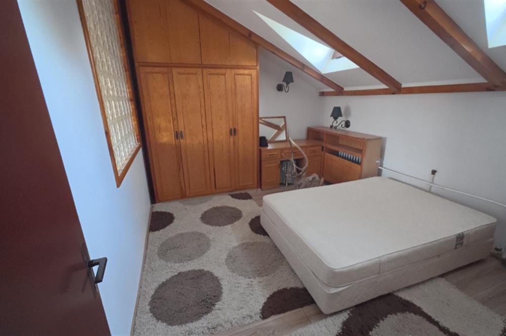 Elmadağ Kayak Merkezi - Güvenlikli Sitede İskanlı Eşyalı Taş Ev