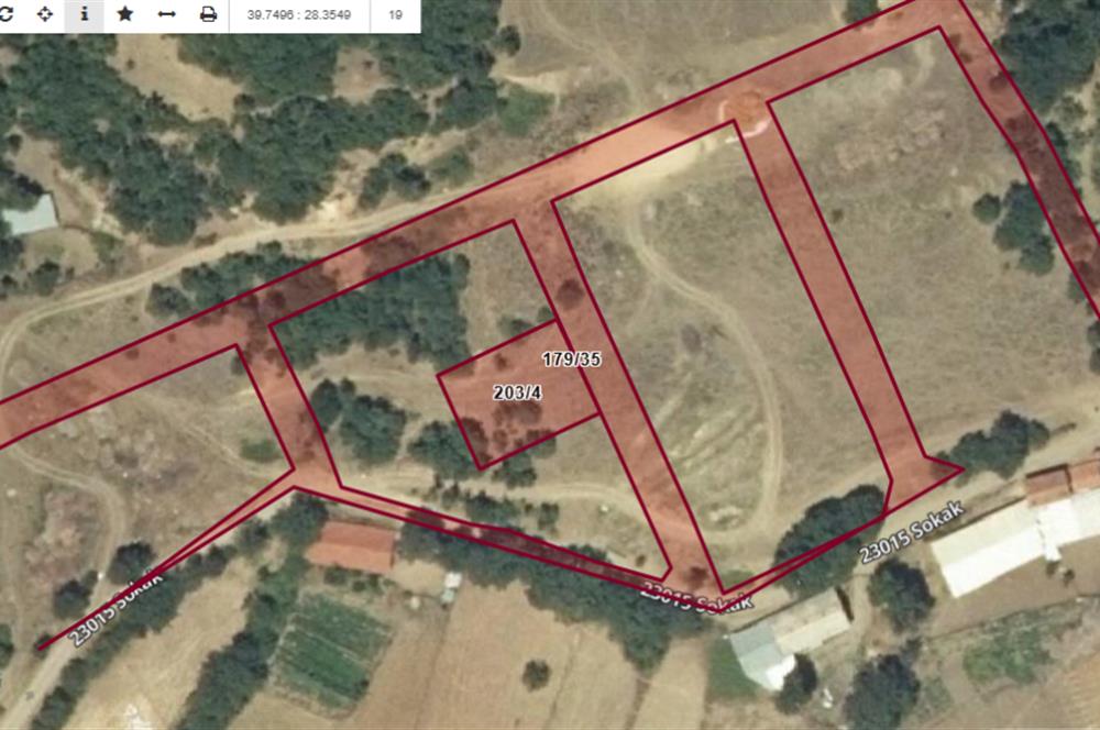 Century21 Bal Dan Kepsut Gökköy'de İmarlı Arsa