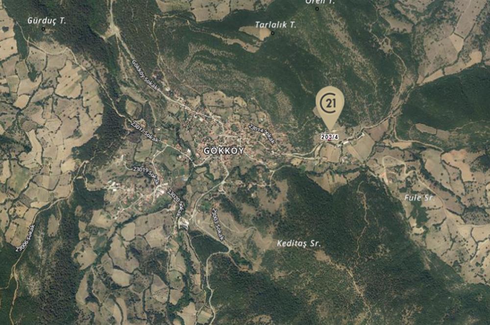 Century21 Bal Dan Kepsut Gökköy'de İmarlı Arsa