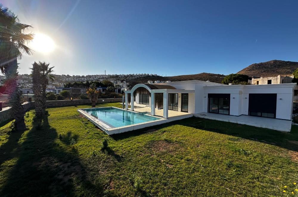 Bodrum Akyarlar 1.200 m2 Arsa Paylı Tam Müstakil Villa 