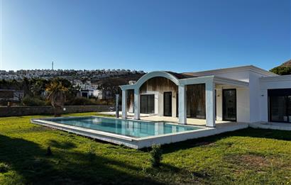 Bodrum Akyarlar 1.200 m2 Arsa Paylı Tam Müstakil Villa 