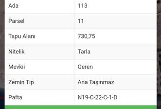 ÇÖKERTME 'DE DENİZE SIFIR TEK TAPU 730 M2 - 1 - 29796