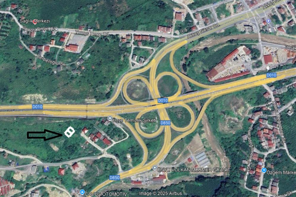 CENTURY 21'DEN ÜNYE YUNUS EMRE MAH İMARLI ARSA