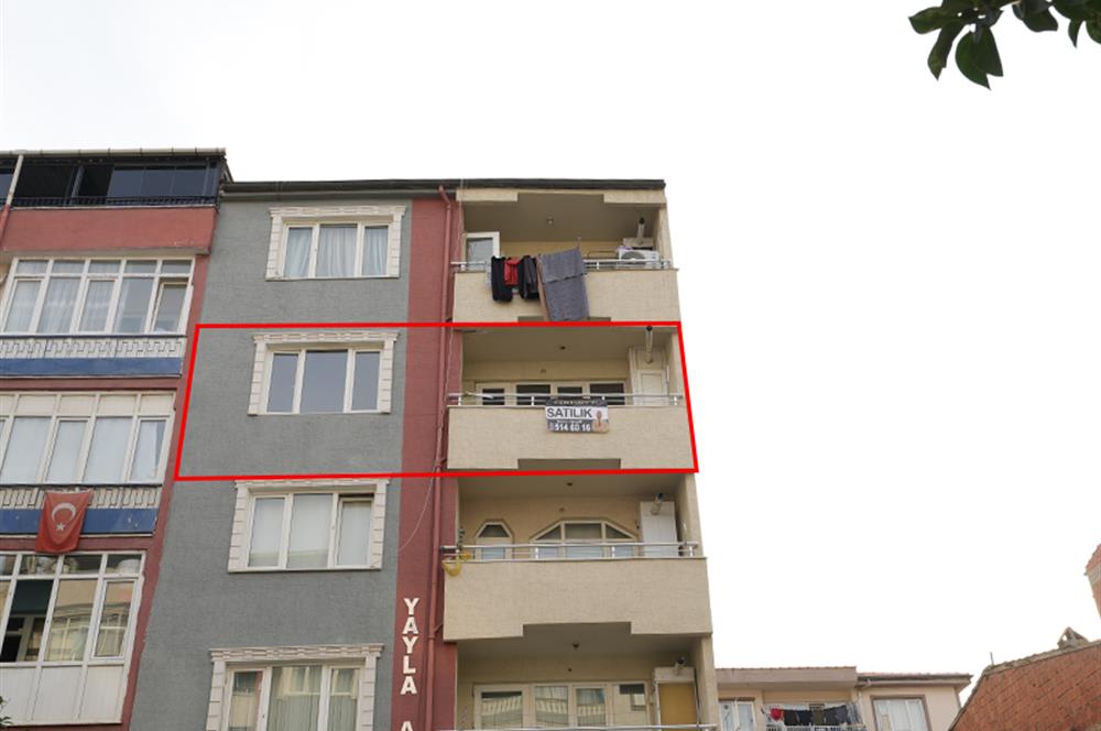 C21 Cius; Orhangazi Caddesine Cephe 2+1 Ara Kat Daire