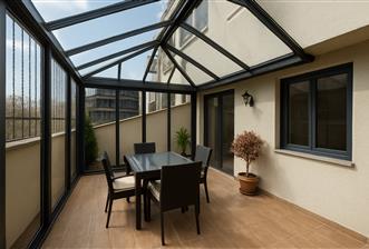 C21'DEN KAPATILABİLR KIŞ BAHÇELİ,GENİŞ KULLANIMLI 2+1 BAHÇE KATI - 7 - 29806