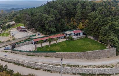 C21 LOCA'DAN MUDANYA ÇEPNİ'DE PANORAMİK MANZARALI EV VE ARAZİSİ