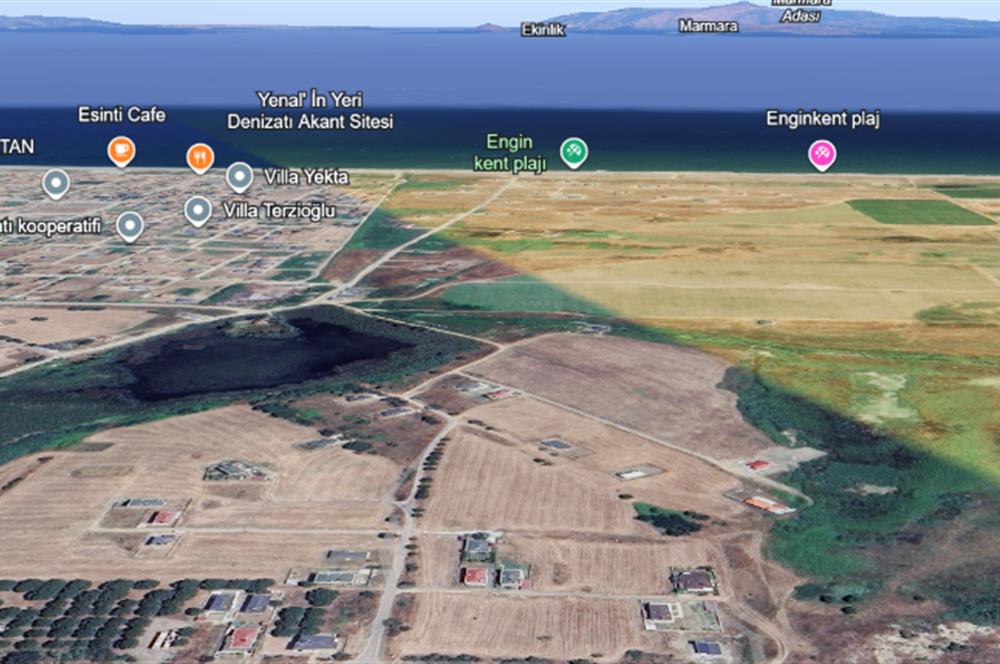 C21 LOCA'DAN BİGA ÇEŞMEALTINDA FIRSAT VİLLA ARSASI