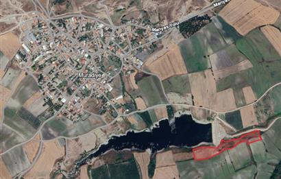 C21 LOCA'DAN SUSURLUK MURADİYE'DE BARAJ KENARI MANZARALI TARLA