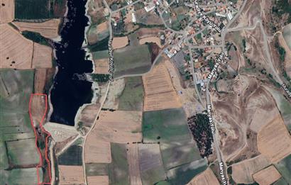 C21 LOCA'DAN SUSURLUK MURADİYE'DE BARAJ KENARI MANZARALI TARLA