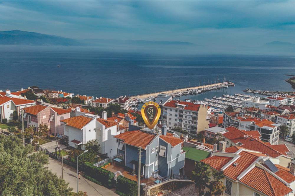 BURSA MUDANYA HALİTPAŞA'DA 5,5 +1 LÜKS SATILIK VİLLA