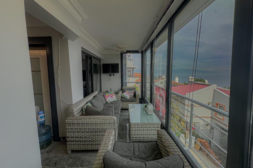 BURSA MUDANYA HALİTPAŞA'DA 5,5 +1 LÜKS SATILIK VİLLA