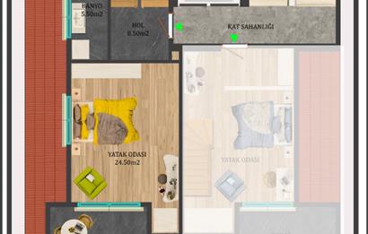 Nokta'dan Suadiye Ayşeçavuş 'ta Satılık 2+1 Dubleks Daire