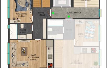 Nokta'dan Suadiye Ayşeçavuş 'ta Satılık 2+1 Dubleks Daire