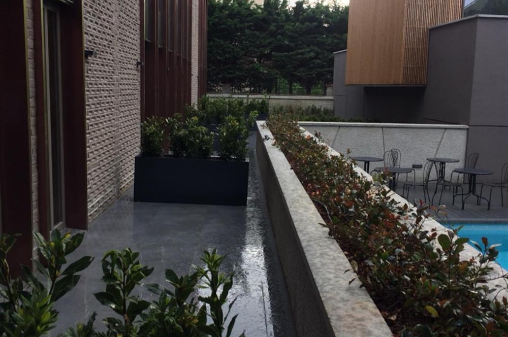 HIM SUITES KEMERBURGAZ da 1+1 EŞYALI ÇATI DUBLEKSİ