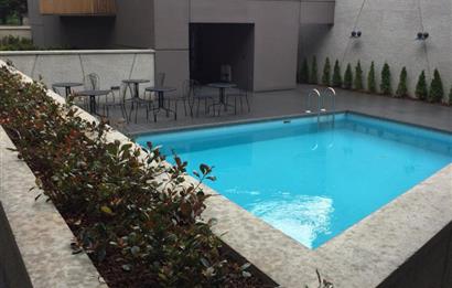 HIM SUITES KEMERBURGAZ da 1+1 EŞYALI ÇATI DUBLEKSİ