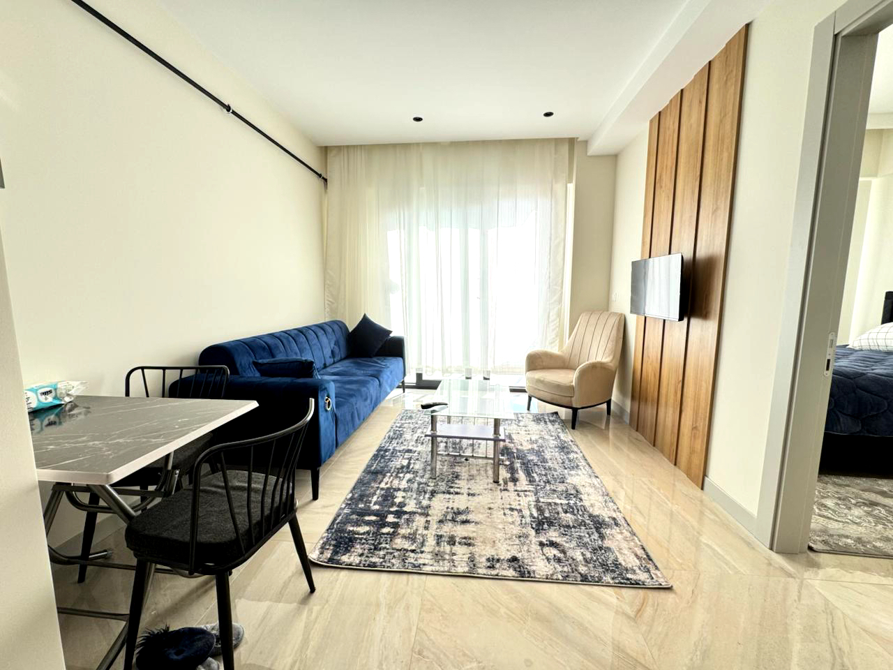 C21 loft'dan Karahasanlı mahallesi'nde Eşyalı Kiralık Apart