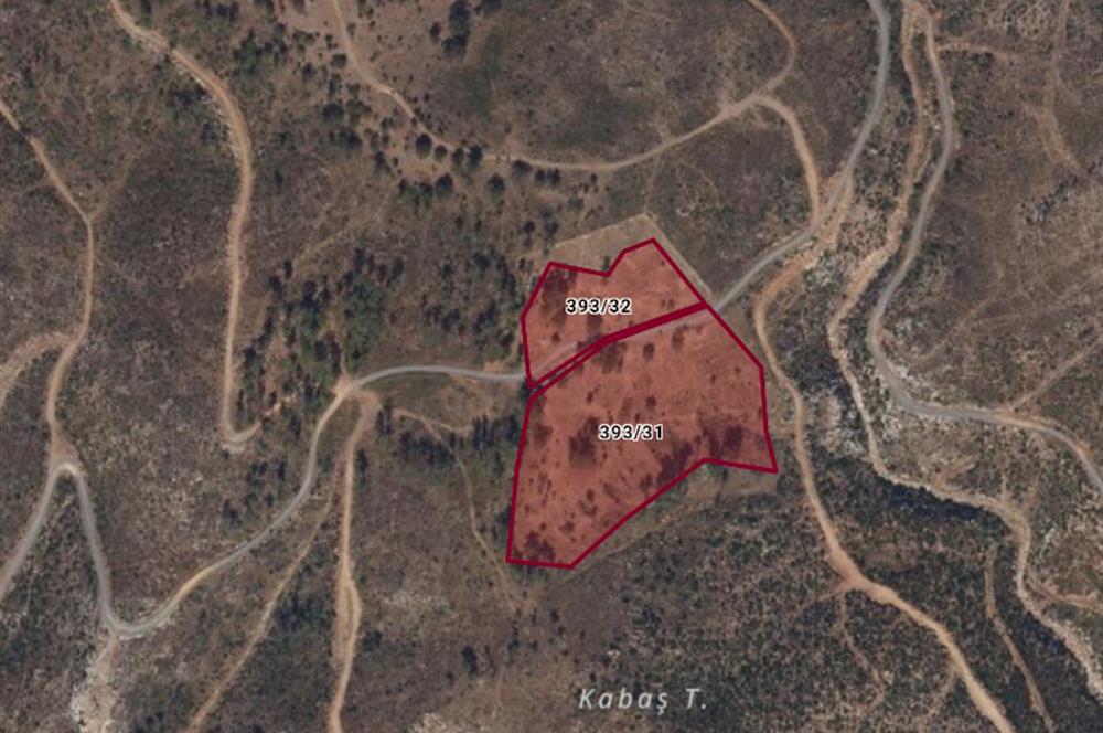 Bodrum Mazı lebiderya deniz manzaralı 17.423 m2 satılık tarla