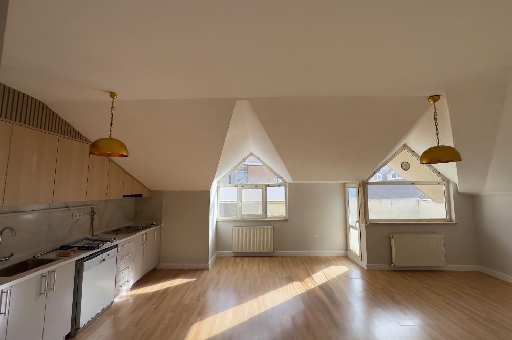 İnönü mah. Eşyalı kiralık 2+1 çatı katı