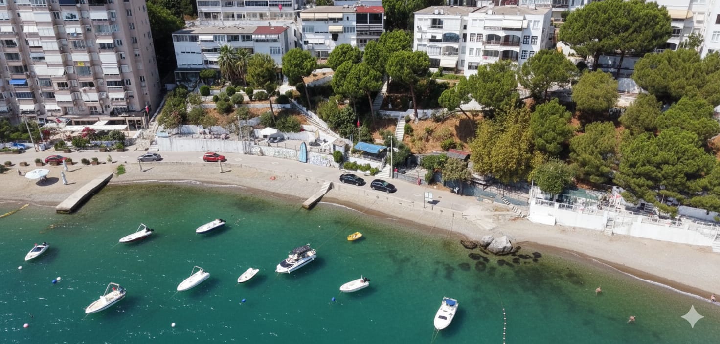 C21;Cius Sıfır Yapılı Kombili Deniz Manzaralı Satılık Daire 2+1