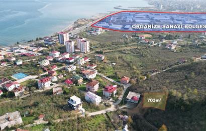 CENTURY 21'DEN PİRAZİZ'DE 703 m² PANORAMİK MANZARALI ARSA!