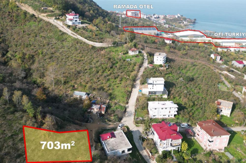 CENTURY 21'DEN PİRAZİZ'DE 703 m² PANORAMİK MANZARALI ARSA!