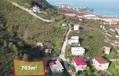 CENTURY 21'DEN PİRAZİZ'DE 703 m² PANORAMİK MANZARALI ARSA!